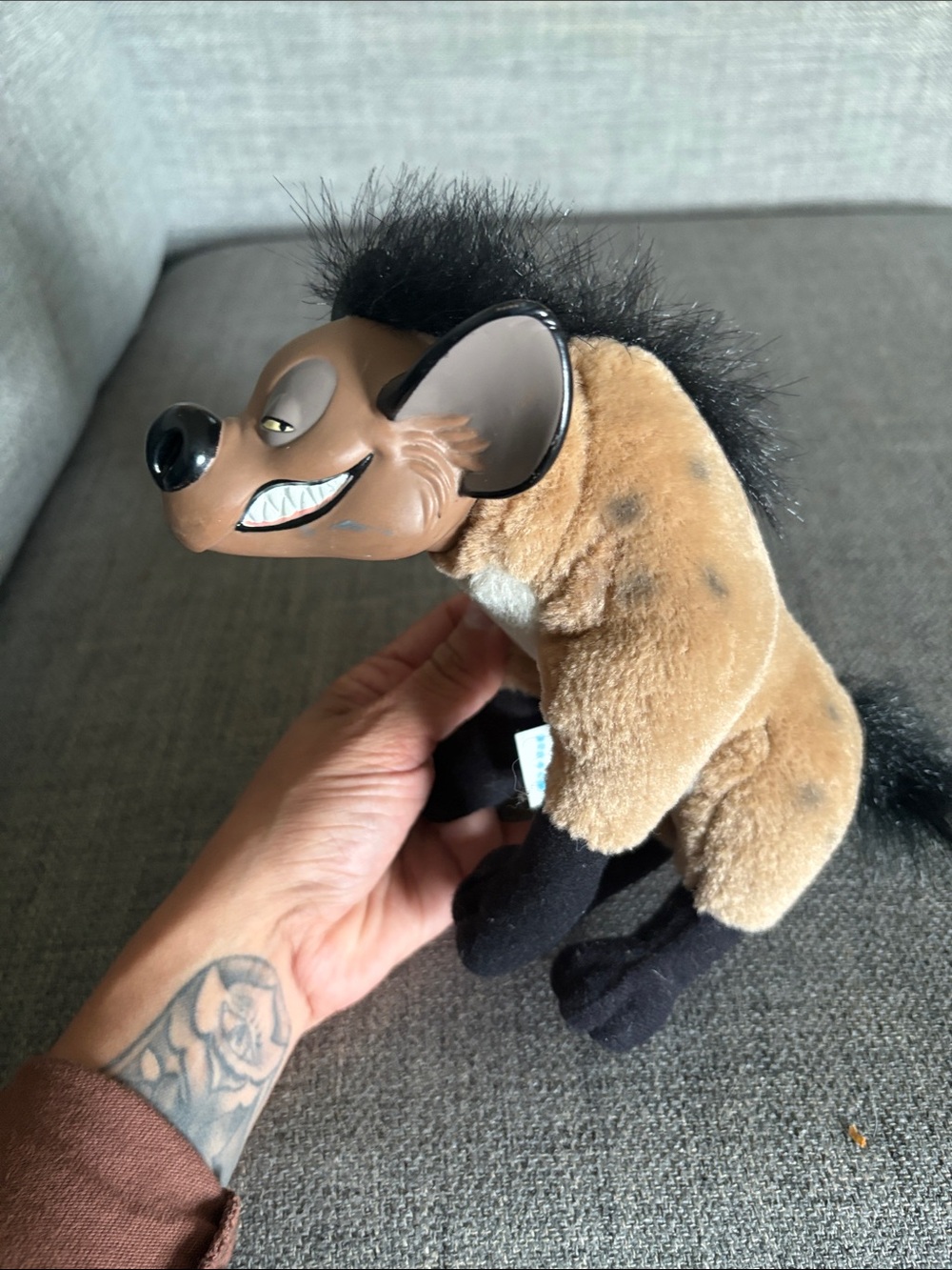 1994 Mattel Lion King  Hyena plush